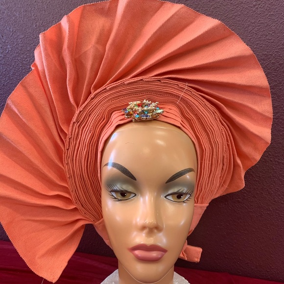 Aso Oke Auto Gele